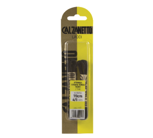 Calzanetto Proplanet Round Waxed laces 70 cm Black