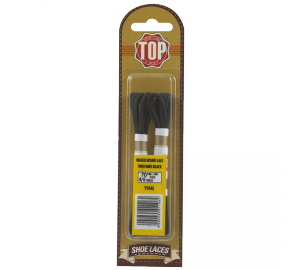 Top round waxed laces 70 cm black