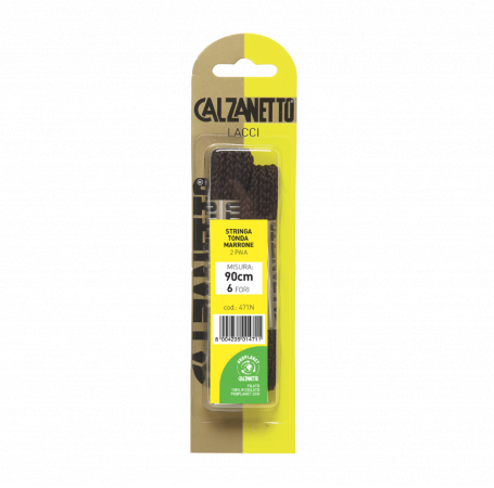 Calzanetto Proplanet Round lace 90 cm - Brown