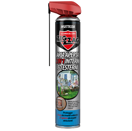 Zig Zag Insetticida Aria Aperta 500 ml-Diam. 57