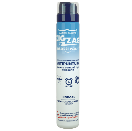 Zig Zag Insettivia! Odourless Repellent Body Spray