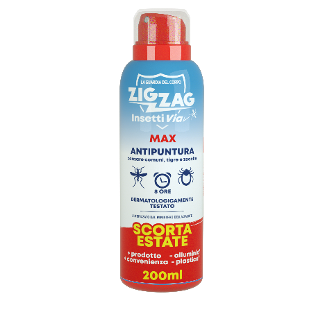 Zig Zag Insettivia! Odourless Repellent Body Spray Summer Pack 200 ml