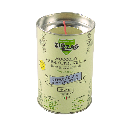 Zig Zag Citronella and Neem Oil - Indoor candle