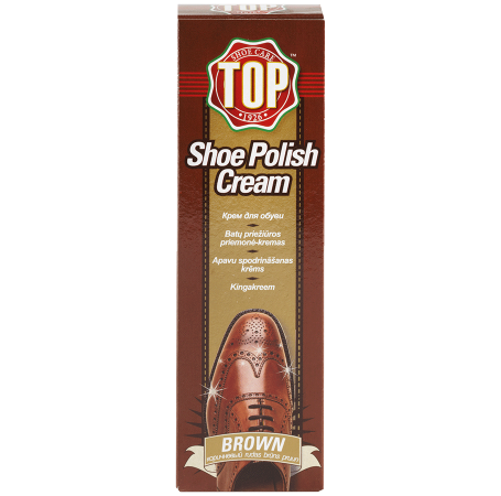 Top Shoe Polish Cream Brown