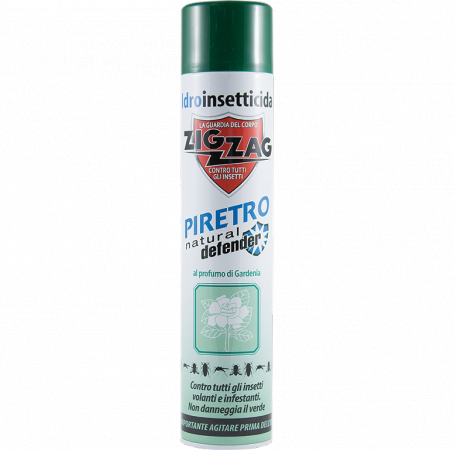 Zig Zag Insetticida Idro Piretro Natural Defender Gardenia ml.500