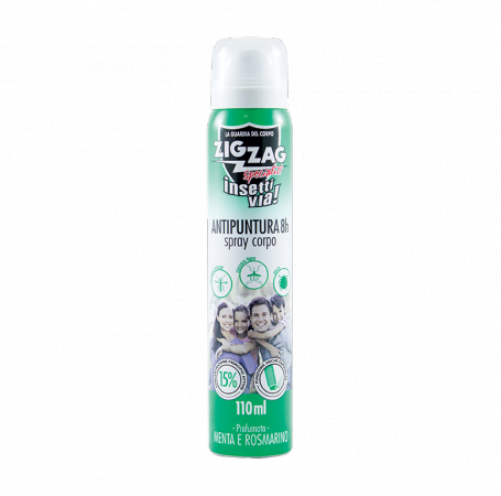 Zig Zag Insettivia Specialist Body Spray - Menta e Rosmarino