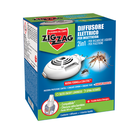 Zig Zag Electric Dispenser for Insecticid