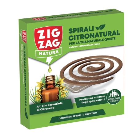 Zig Zag Insecticide Spirals Citronatural