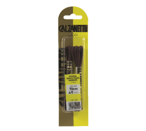 Calzanetto Proplanet Round waxed laces 70 cm brown
