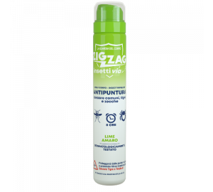 Zig Zag Insettivia! Repellente Spray Corpo Antipuntura Profumato - Lime Amaro