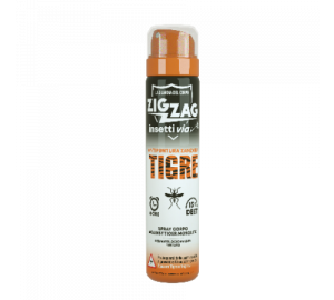 Zig Zag Insettivia! Repellente Spray Corpo Antipuntura contro la ZANZARA TIGRE