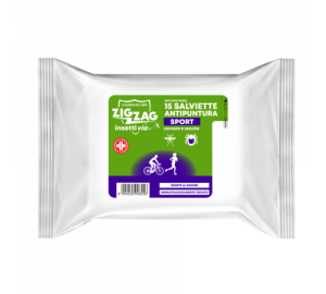 Zig Zag Insettivia! Repellente Sport Anti Bite wipes