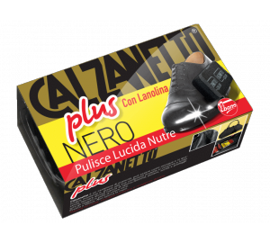 New Calzanetto Plus con Lanolina Nero