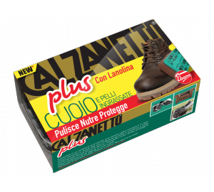 New Calzanetto Plus con Lanolina Cuoio e Pelli ingrassate