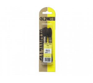 Calzanetto Proplanet Stringa Tonda cm.70 Nero (Blister 2 paia)