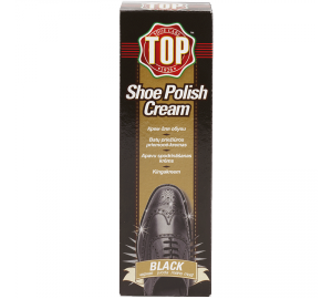 Top Shoe Polish Cream Black