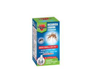 Zig Zag Insetticida Ricarica Liquida Zanzaricida da 30 ml.