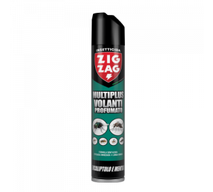 Zig Zag Multiplus Flying Insecticide Flies and Mosquitoes with Eucalyptol and Menthol ml.500-Diam.57