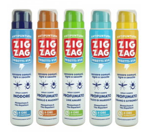 Zig Zag Insettivia! Assorted Repellent Body Spray