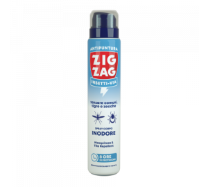 Zig Zag Insettivia! Repellente Spray Corpo Antipuntura Inodore