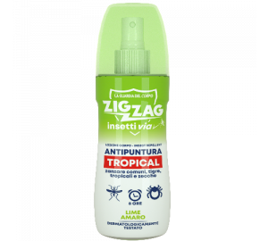 Zig Zag Insettivia! Repellente Tropical Lozione Antipuntura - Lime Amaro
