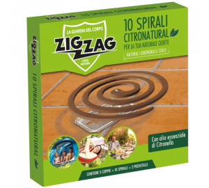 Zig Zag Insetticida Spirali Citronatural